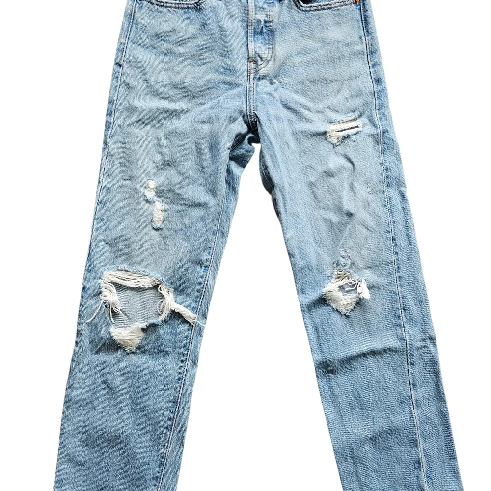 Levi's Classic Blue Straight Wedgie Straight Jeans Size 25 - Picture 5 of 7
